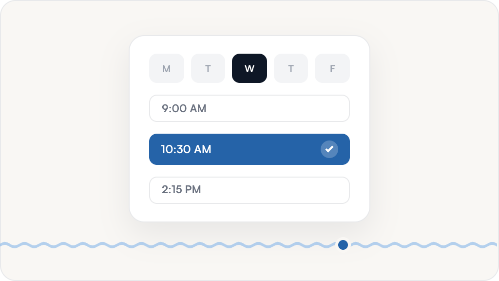 Scheduling becomes easy