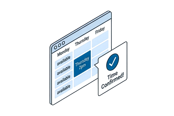 Scheduling becomes easy